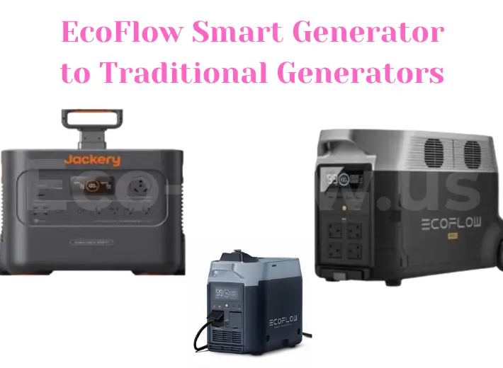 EcoFlow Smart Generator to Traditional Generators