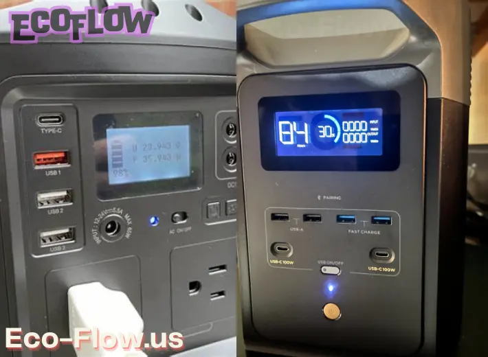 Features of the EcoFlow Delta 