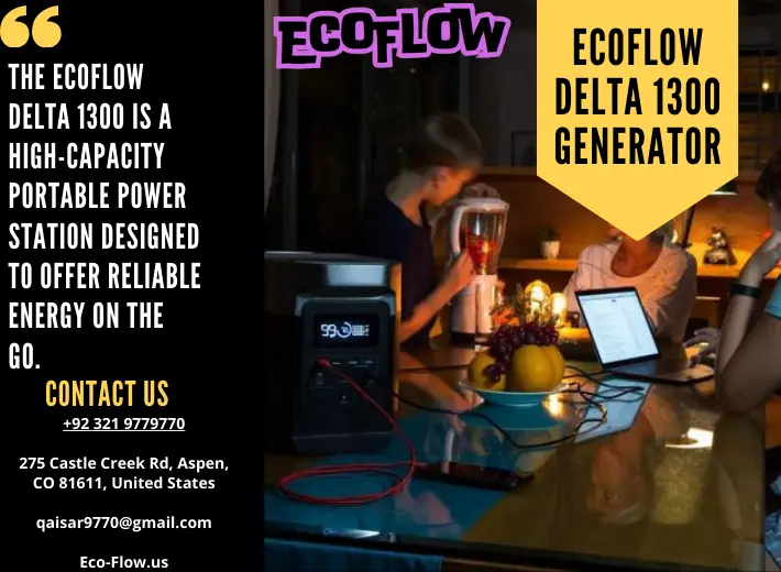 EcoFlow Delta 1300 Generator